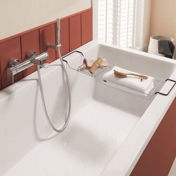 Cadă dreptunghiulară Villeroy & Boch, Targa Plus Solo, 170 cm, alb alpin