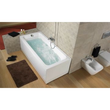 Panou frontal alb Gala 160x75 cm stanga