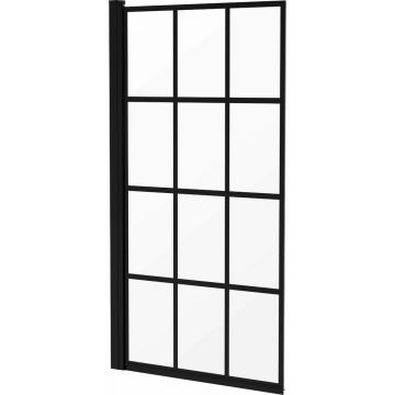 Paravan pentru cada Deante Jasmin 78x140 cm negru
