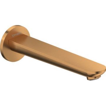 Pipa cada Duravit Wave bronz periat