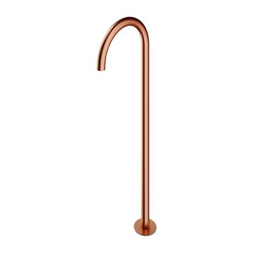 Pipa cada freestanding Omnires Y finisaj cupru periat