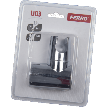 Suport mobil para dus U03 Ferro, crom