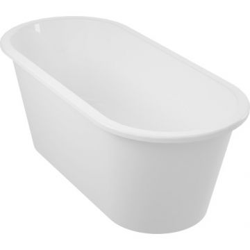 Cada freestanding Cast Marble Tivoli, 156x68 cm, alb - Dimensiune 156x68