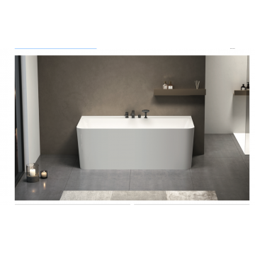 Cada freestanding Karag Rhodes 160 cm Alb Lucios