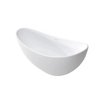 Cada freestanding Wellis Accord alb, 190x77.5 cm