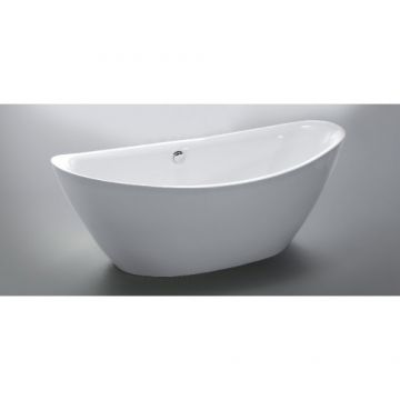 Cada freestanding Wellis Arezzo Shiny White, 180x87 cm - Dimensiune 180x87