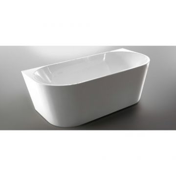 Cada freestanding Wellis Calabria Shiny White 170x80 cm - Dimensiune 170x80