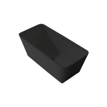 Cada freestanding Wellis Carib negru, 165.5x73 cm - Dimensiune 165.5x73