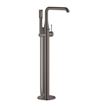 Baterie cada cu montaj pe pardoseala Grohe Essence  necesita corp ingropat  hard graphite