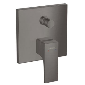 Baterie cada - dus Hansgrohe Metropol montaj incastrat  necesita corp ingropat  negru periat