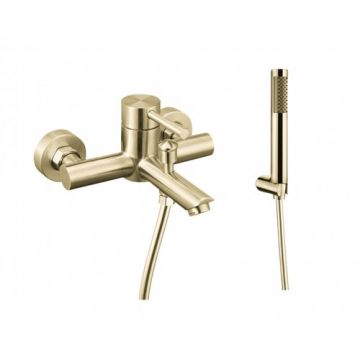 Baterie cada Karag Artemis, auriu, cu set de dus - Culoare Gold