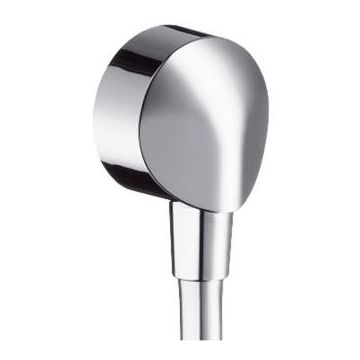 Accesoriu Hansgrohe FixFit E cu supapa de retinere pentru furtun dus  crom