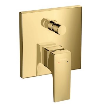 Baterie cada - dus Hansgrohe Metropol montaj incastrat  necesita corp ingropat  gold optic lustruit