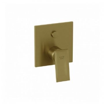 Baterie cada/dus incastrata monocomanda Kludi Decus, auriu periat - Culoare Auriu