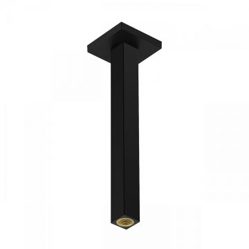 Brat de dus Hansgrohe E de tavan  30cm  negru mat