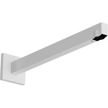 Brat de dus Hansgrohe Pulsify S 390mm montare pe perete  alb mat