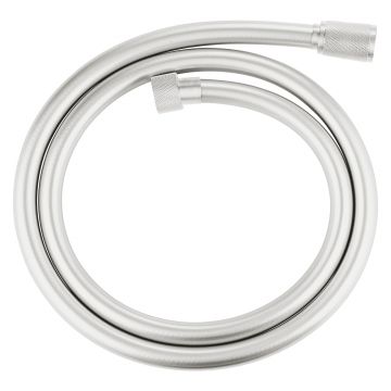 Furtun de dus Grohe Silverflex TwistStop 125cm  supersteel