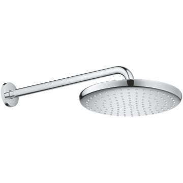 Palarie de dus Grohe Tempesta 250 cu brat de dus 380mm de perete  crom