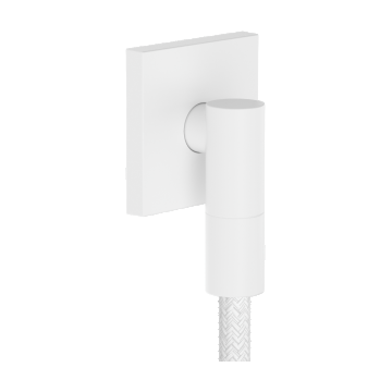 Accesoriu FixFit Hansgrohe Fine E alb mat