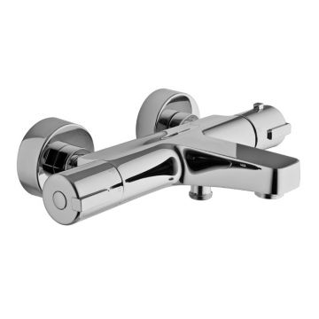 Baterie cadă - duș, FIMA Carlo Frattini, cu termostat, crom, F4074/1CR Baterie cadă - duș, FIMA Carlo Frattini, cu termostat, crom, F4074/1CR