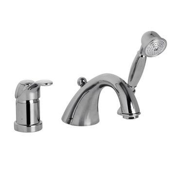 Baterie cadă - duș, FIMA Carlo Frattini, Lamp, cu montaj pe marginea căzii, crom, F3314CR Baterie cadă - duș, FIMA Carlo Frattini, Lamp, cu montaj pe marginea căzii, crom, F3314CR