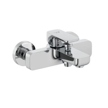 Baterie cadă-duș Kludi, Renon, montaj pe perete, crom Baterie cadă-duș Kludi, Renon, montaj pe perete, crom