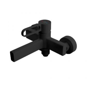 Baterie cada/dus FDesign Zaffiro, negru - Culoare Negru