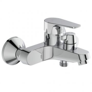 Baterie cada/dus Ideal Standard Cerafine D cu divertor manual, crom - Culoare Crom