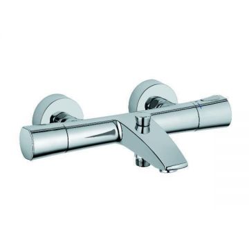 Baterie cada - dus termostatata, Kludi, Zenta, crom Baterie cada - dus termostatata, Kludi, Zenta, crom