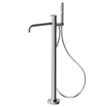Baterie cadă, FIMA Carlo Frattini, Snap, cu set de duș, crom, F3114/6CR Baterie cadă, FIMA Carlo Frattini, Snap, cu set de duș, crom, F3114/6CR