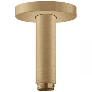 Brat de dus, Hansgrohe, S 100, cu montaj pe tavan, 10 cm, bronz periat Brat de dus, Hansgrohe, S 100, cu montaj pe tavan, 10 cm, bronz periat