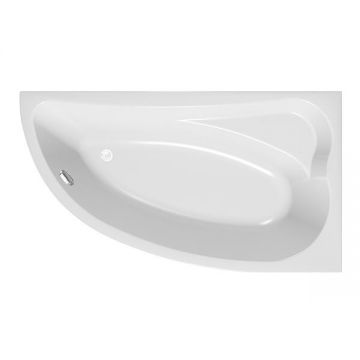 Cada de colt, Kolpasan, Calando-L, pe stanga, cu hidromasaj si masca inclusa, alb Cada de colt, Kolpasan, Calando-L, pe stanga, cu hidromasaj si masca inclusa, alb