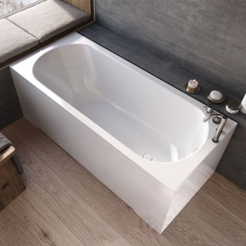 Cada dreptunghiulara Kolpasan, Betty, 130 x 70 cm, alb Cada dreptunghiulara Kolpasan, Betty, 130 x 70 cm, alb