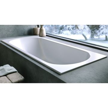 Cada dreptunghiulara, Kolpasan, Betty E2, 170 x 80 cm, alb Cada dreptunghiulara, Kolpasan, Betty E2, 170 x 80 cm, alb