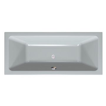 Cada dreptunghiulara Kolpasan, Elektra, 160x75 cm, acril, alb Cada dreptunghiulara Kolpasan, Elektra, 160x75 cm, acril, alb