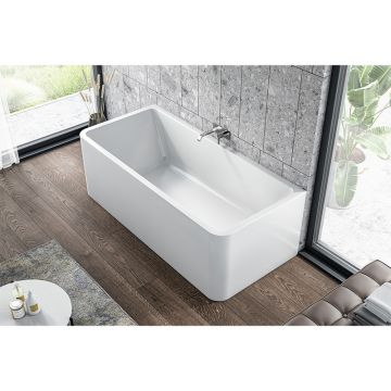 Cada dreptunghiulara, Kolpasan, Elektra-SP, 185 x 85 cm, alb Cada dreptunghiulara, Kolpasan, Elektra-SP, 185 x 85 cm, alb