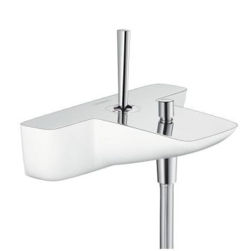Hansgrohe, PuraVida, baterie cada-dus, crom alb Hansgrohe, PuraVida, baterie cada-dus, crom alb