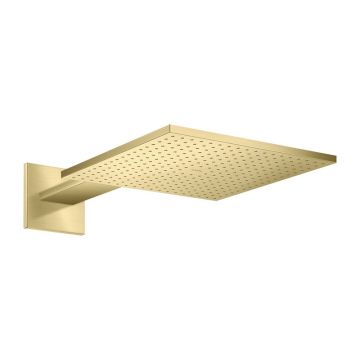 Pălărie de duș, Axor, ShowerSolution, 1 jet, 30 x 30 cm, cu braț de duș, alamă periată, 35314950 Pălărie de duș, Axor, ShowerSolution, 1 jet, 30 x 30 cm, cu braț de duș, alamă periată, 35314950