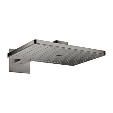 Pălărie de duș, Axor, ShowerSolution, cu braț de duș, 3 jeturi, 46,6 x 30 cm, negru cromat lucios, 35282330 Pălărie de duș, Axor, ShowerSolution, cu braț de duș, 3 jeturi, 46,6 x 30 cm, negru cromat lucios, 35282330