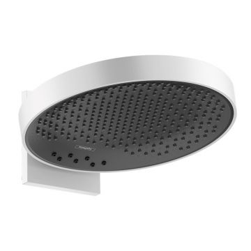 Pălărie de duș, Hansgrohe, Rainfinity 360, 3 jeturi, alb mat Pălărie de duș, Hansgrohe, Rainfinity 360, 3 jeturi, alb mat
