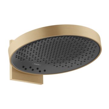 Pălărie de duș, Hansgrohe, Rainfinity 360, 3 jeturi, bronz periat Pălărie de duș, Hansgrohe, Rainfinity 360, 3 jeturi, bronz periat