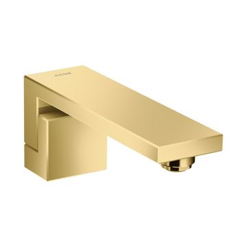 Pipă pentru cadă, Axor, Edge, lungime 19 cm, auriu lucios, 46410990 Pipă pentru cadă, Axor, Edge, lungime 19 cm, auriu lucios, 46410990