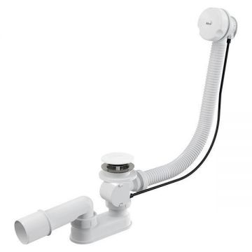 Sifon de cada, Alcadrain, automat, cu preaplin, L=120 cm, alb Sifon de cada, Alcadrain, automat, cu preaplin, L=120 cm, alb