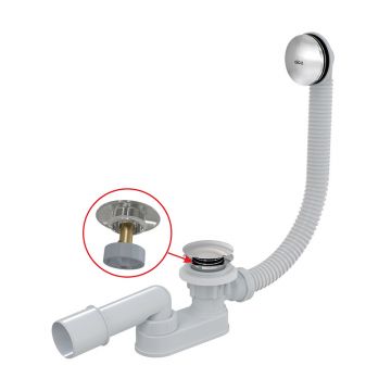 Sifon pentru cada, Alcadrain, cu ventil click-clack Sifon pentru cada, Alcadrain, cu ventil click-clack