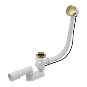 Sifon pentru cada, Alcadrain, ventil cu preaplin, auriu mat Sifon pentru cada, Alcadrain, ventil cu preaplin, auriu mat