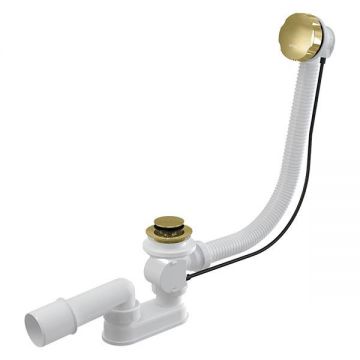Sifon pentru cada, Alcadrain, ventil cu preaplin, auriu Sifon pentru cada, Alcadrain, ventil cu preaplin, auriu