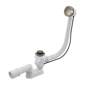 Sifon pentru cada, Alcadrain, ventil cu preaplin, nickel mat Sifon pentru cada, Alcadrain, ventil cu preaplin, nickel mat