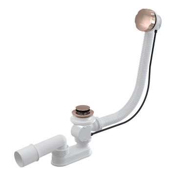 Sifon pentru cada, Alcadrain, ventil cu preaplin, red gold Sifon pentru cada, Alcadrain, ventil cu preaplin, red gold