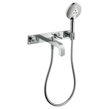 Baterie cadă - duș, Axor, Citterio, cu set de duș, crom, 39442000 Baterie cadă - duș, Axor, Citterio, cu set de duș, crom, 39442000