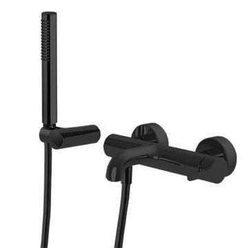 Baterie cadă - duș, FIMA Carlo Frattini, Snap, cu set de duș, negru mat, F3114NS Baterie cadă - duș, FIMA Carlo Frattini, Snap, cu set de duș, negru mat, F3114NS